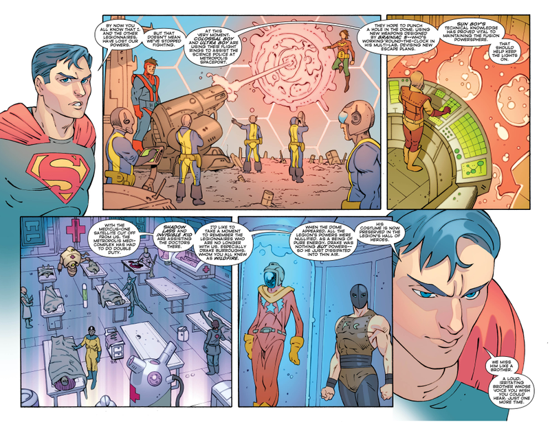 Illustration for article titled Exclusive DC preview: Convergence: Superboy And The Legion Of Super-Heroes goes back to the future